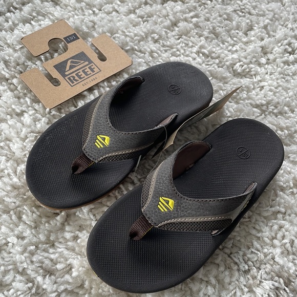 REEF Kids Slap II Sandals Flip Flops 13/1 - Picture 6 of 11